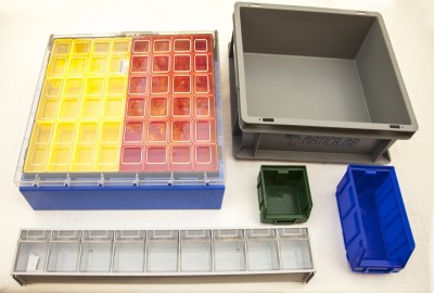 Plastic articles for storage